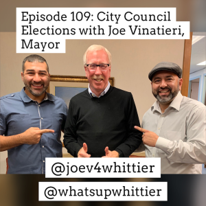EPISODE 109: City Council Elections with  Joe Vinatieri, Mayoral Candidate