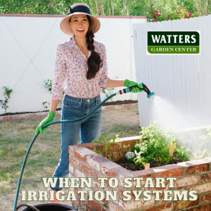 When Should You Turn on the Irrigation