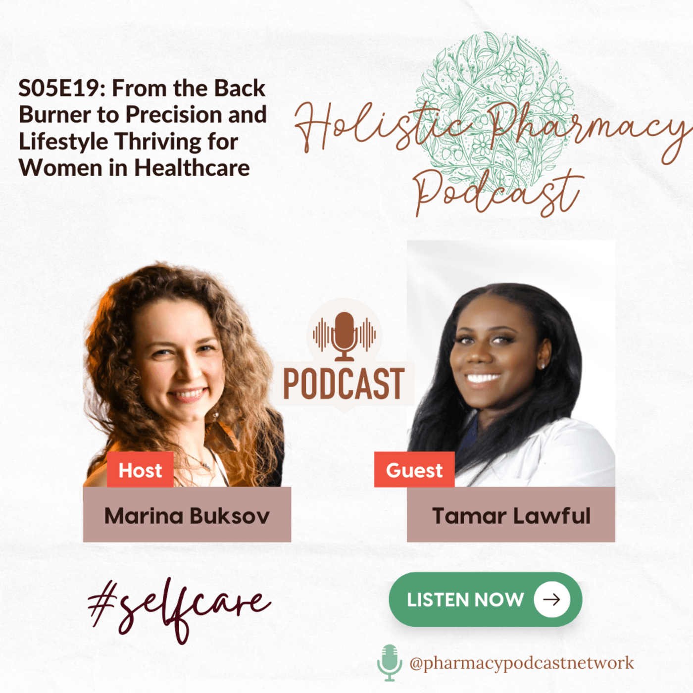 From the Back Burner to Precision and Lifestyle Thriving for Women in Healthcare w/Dr. Tamar Lawful | Holistic Pharmacy Podcast