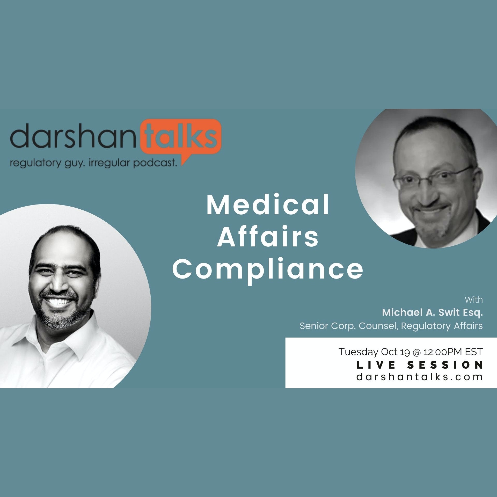 Medical Affairs Compliance | DarshanTalks