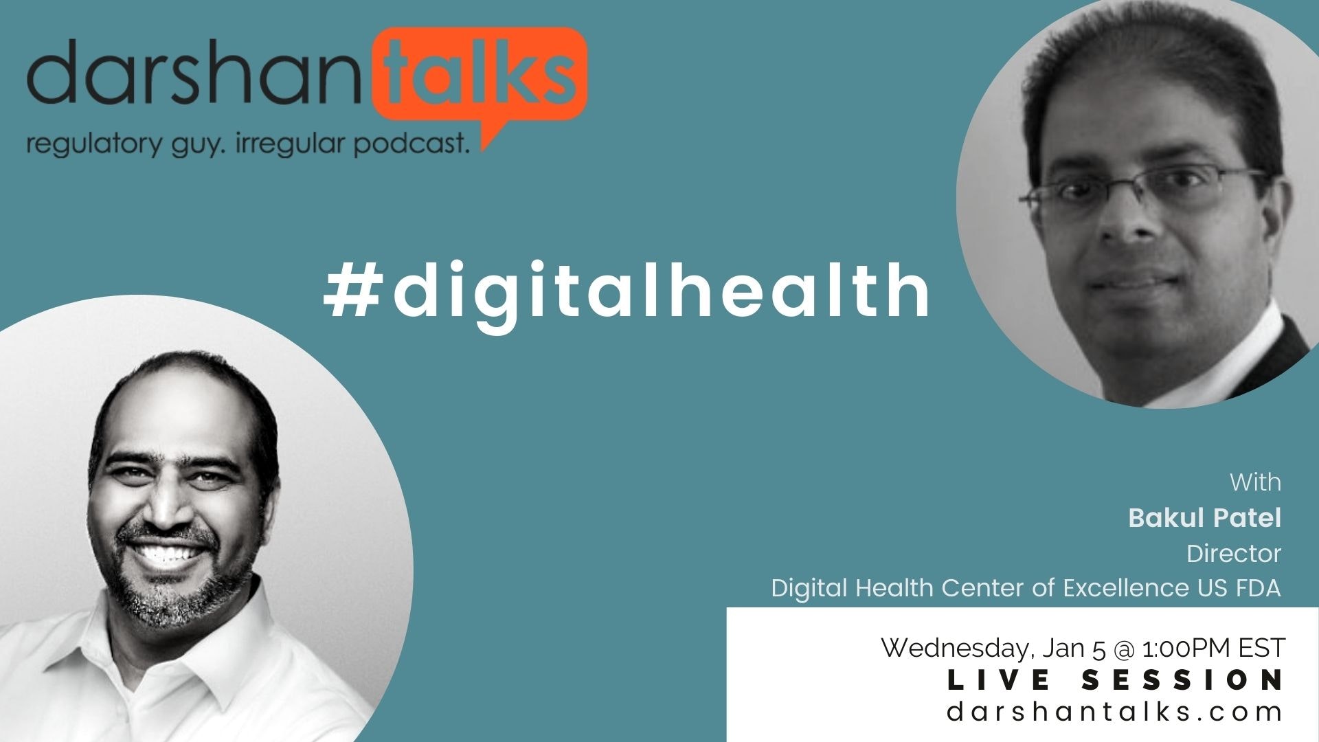 Digital Health with Bakul Patel | Darshan Talks