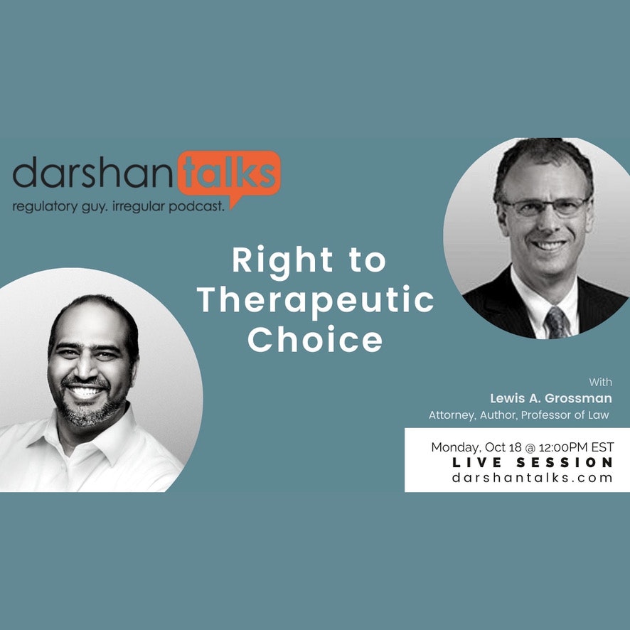 Right to Therapeutic Choice | DarshanTalks