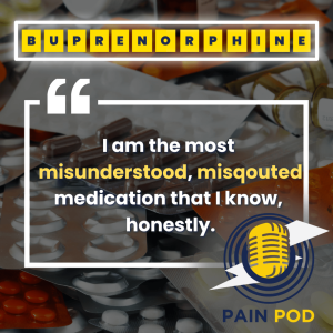 Buprenorphine: The Most Misunderstood Medication of the Century | Pain Pod