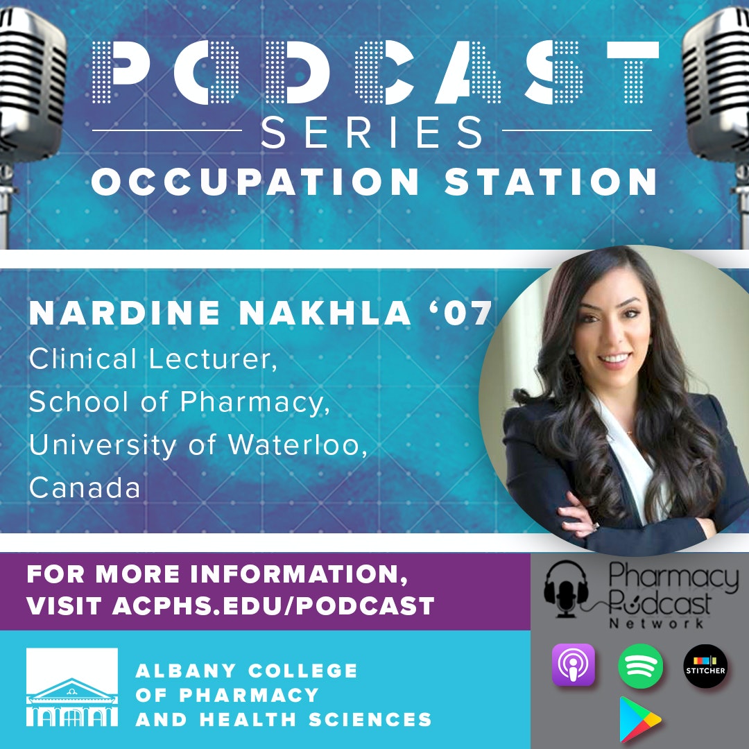 From ACPHS to University of Waterloo School of Pharmacy | Occupation Station