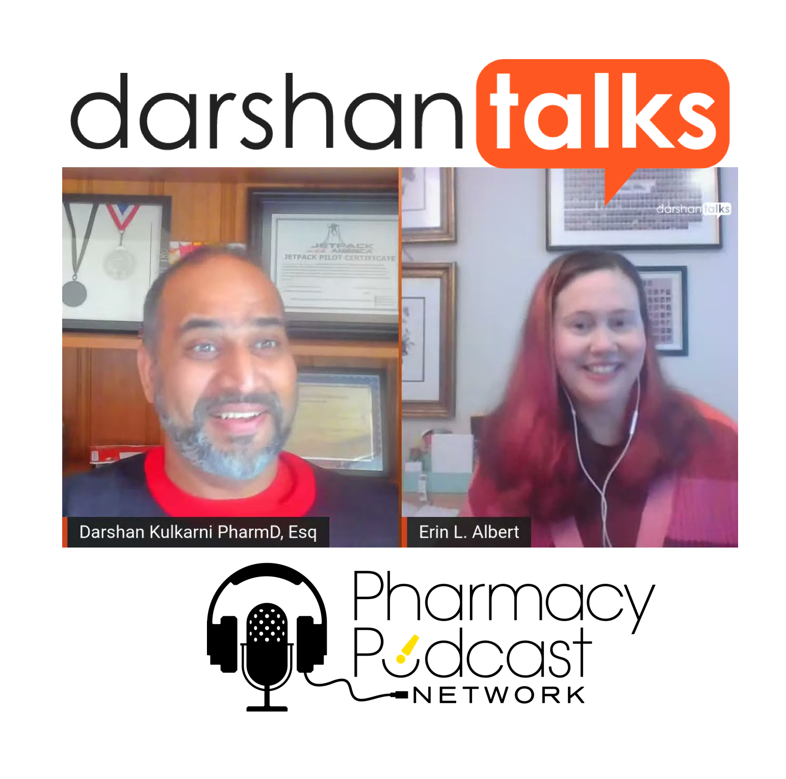 Pharmacy Law with Dr. Erin Albert, PharmD, JD | Darshan Talks