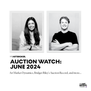 Auction Watch June 2024: Art Market Dynamics, Bridget Riley's Auction Record, and Prints & Editions