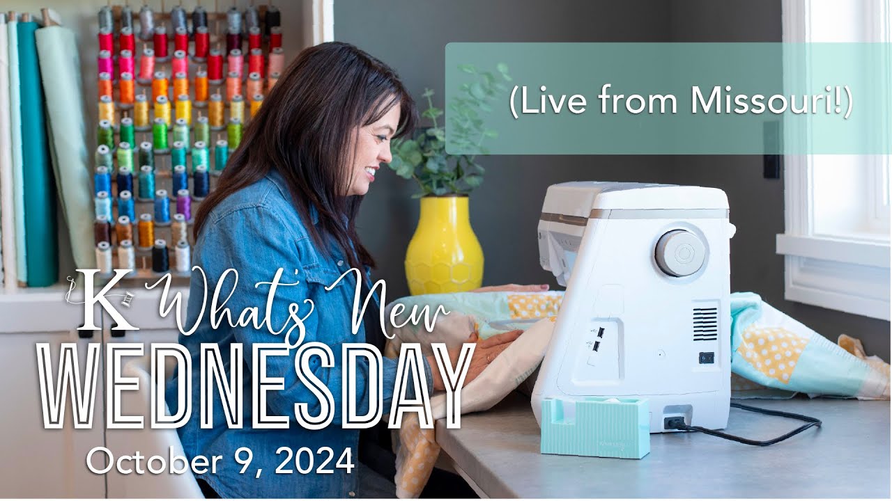 What’s New Wednesday at Kimberbell! (Live from Missouri!)