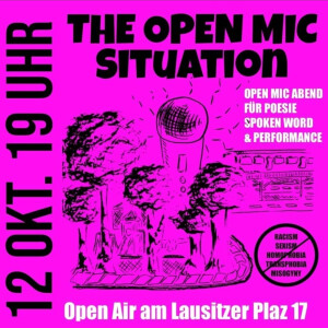 Radio-On-Berlin - The Open Mic Situation #2 - Lausitzer Platz - 121024