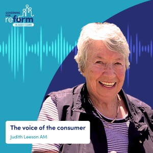 The voice of the consumer - Judith Leeson AM