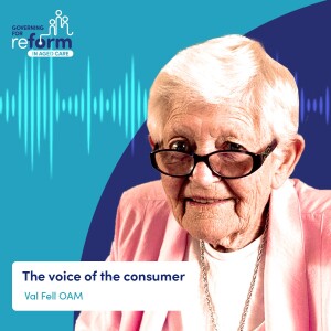 The voice of the consumer - Val Fell OAM