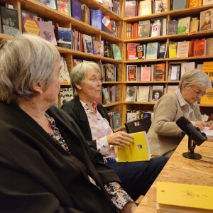 Paula Morão, Catherine Dumas e Salette Brandão | lançamento Antologia. Poesia, de Salette Tavares (22 Out 2024)