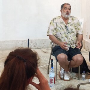 João Pedro George | apresentação Se eu quisesse, enlouquecia. Biografia de Herberto Helder (24 Mai 2025, Feira do Livro em 2.ª Mão do Barreiro)