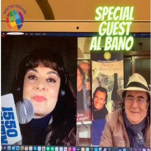 Viviana Dragani interviews the popular Italian singer, actor, and winemaker Al Bano 12-29-2020