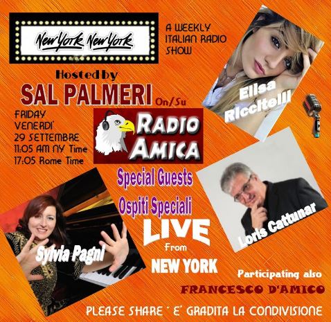 New York Italian Radio 9/29/2017