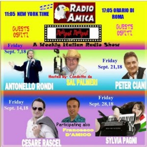 New York Italian Radio Show Hosted by Sal Palmeri - April 10, 2020