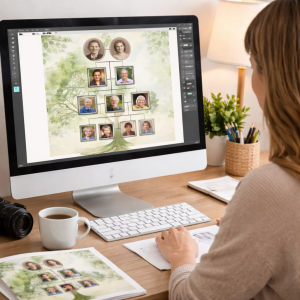 How to Design Multi Generation Family Tree Inserts for Heritage Funeral Booklets