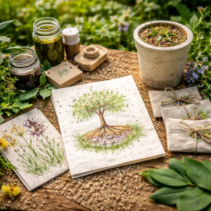 Designing Sustainable Green Burial Programs Using Recycled Seed Paper And Eco Friendly Inks