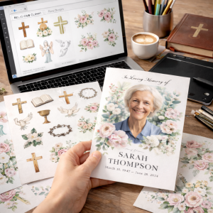 Sourcing Tasteful Clipart And Religious Graphics For Meaningful Personalized Memorial Designs