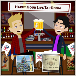 Happy Hour Tap Room - Old Dominion Brewhouse & Coastal Mass. Brewing