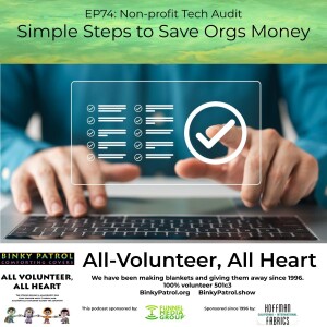 EP74: Non-Profit Tech Audit: Simple Steps to Save Your Org Money