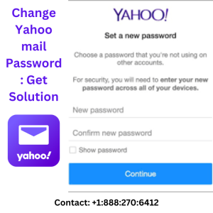 Change Yahoo mail Password :  Get Solution