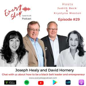 How to be a black belt leader and entrepreneur. A conversation with Joseph Healy and David Hornery.