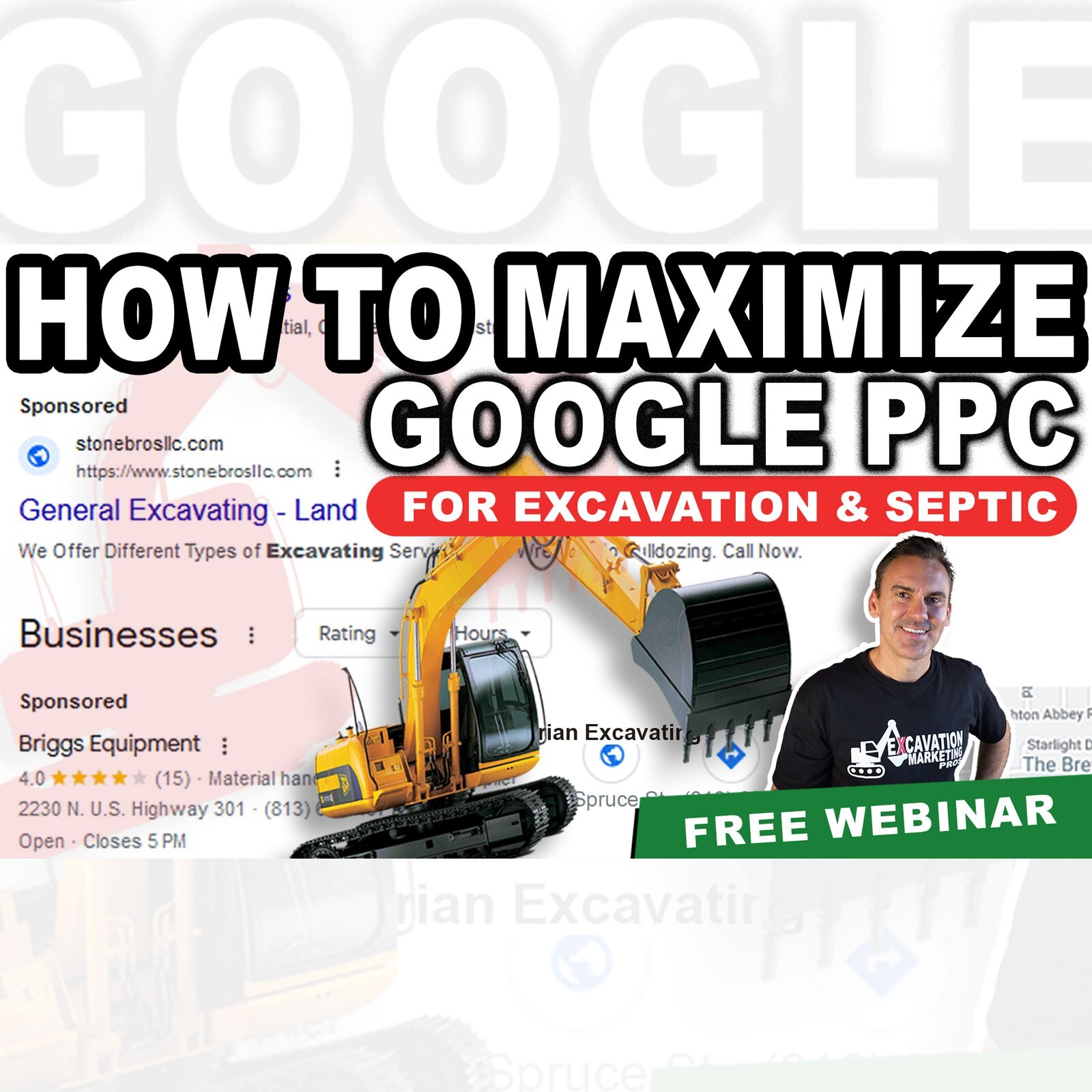 cover of episode Maximizing Goole Ads PPC For Excavation & Septic