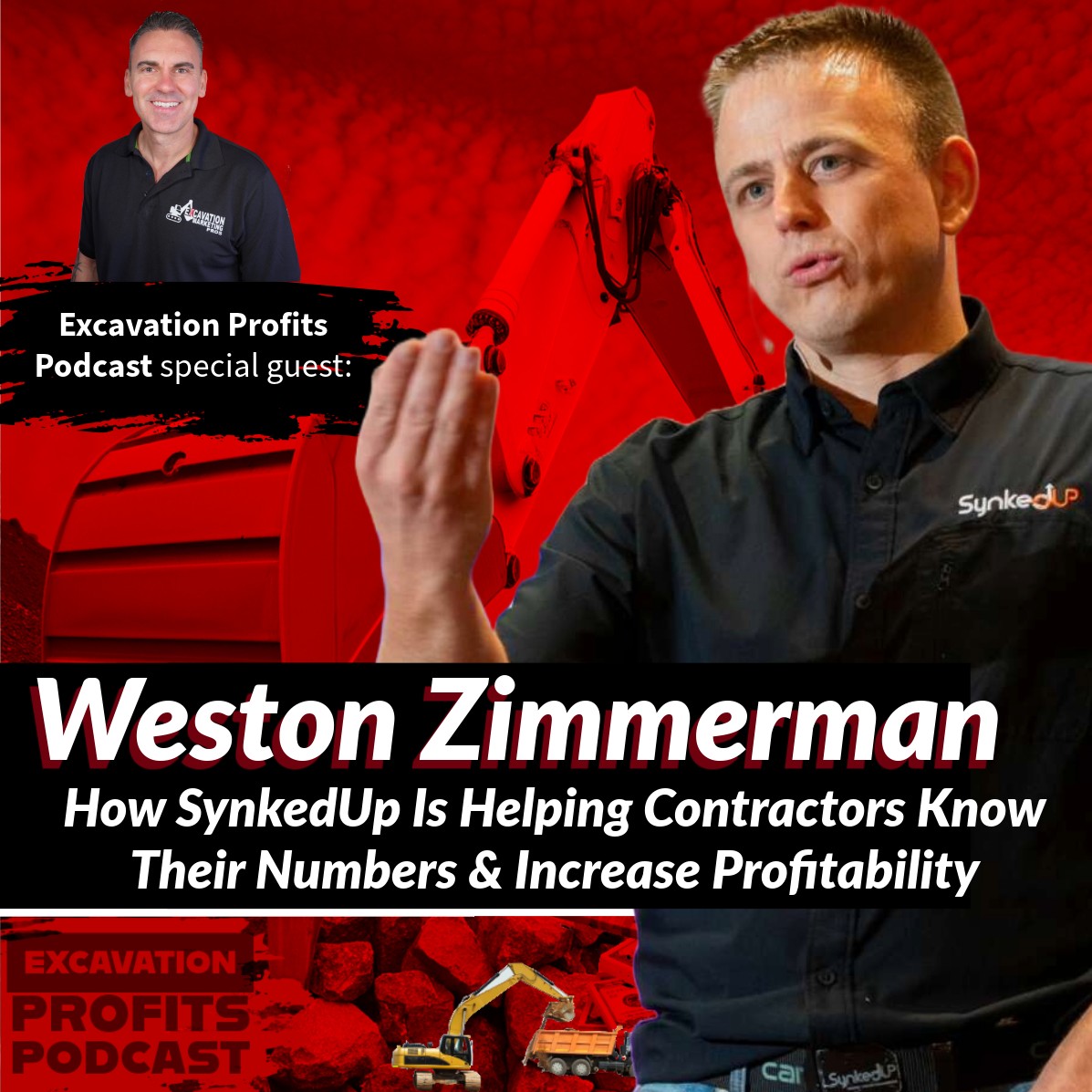 cover of episode Revolutionizing Contractor Bidding with Weston Zimmerman of SynkedUP