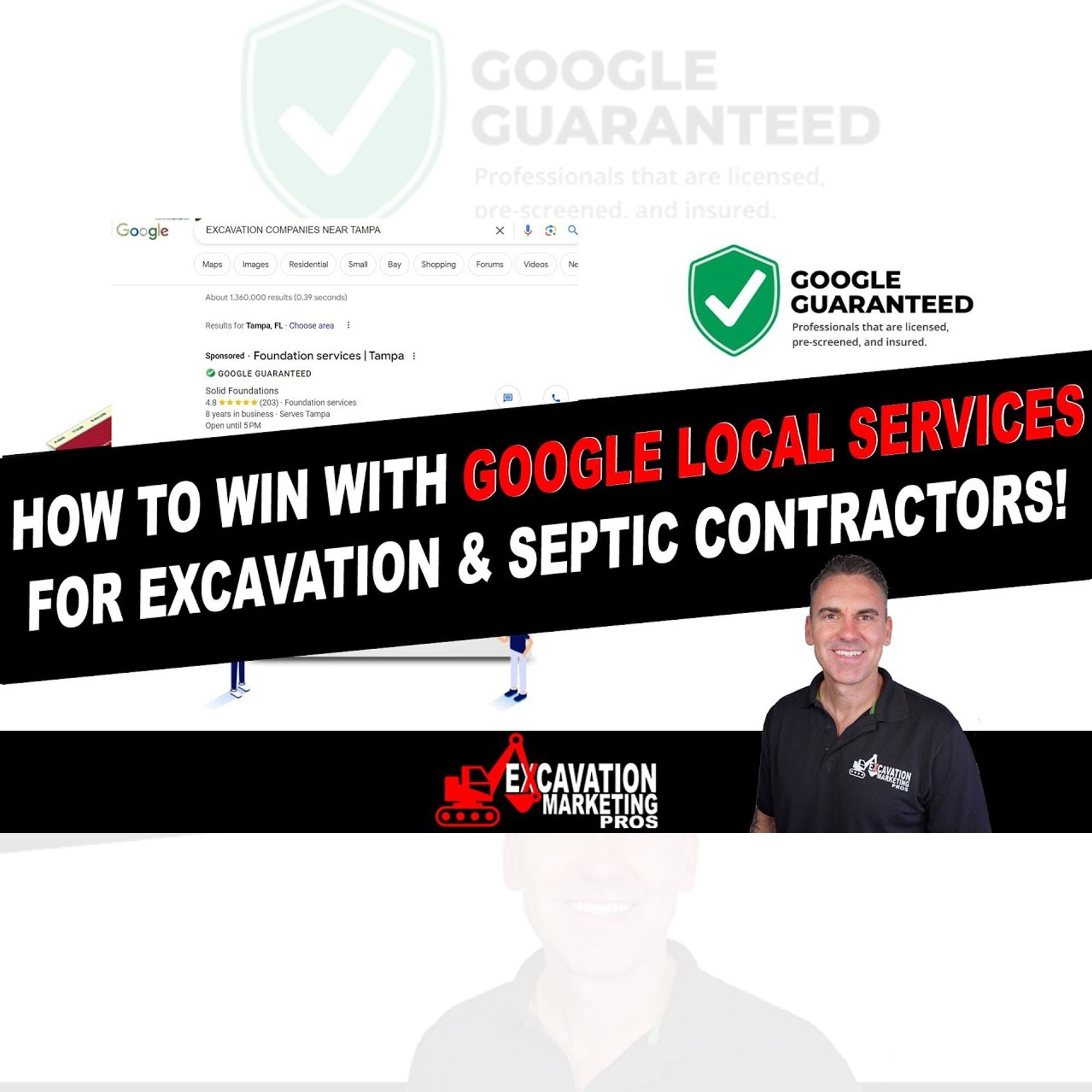 cover of episode How To Win With Google Local Services For Excavation & Septic Contractors