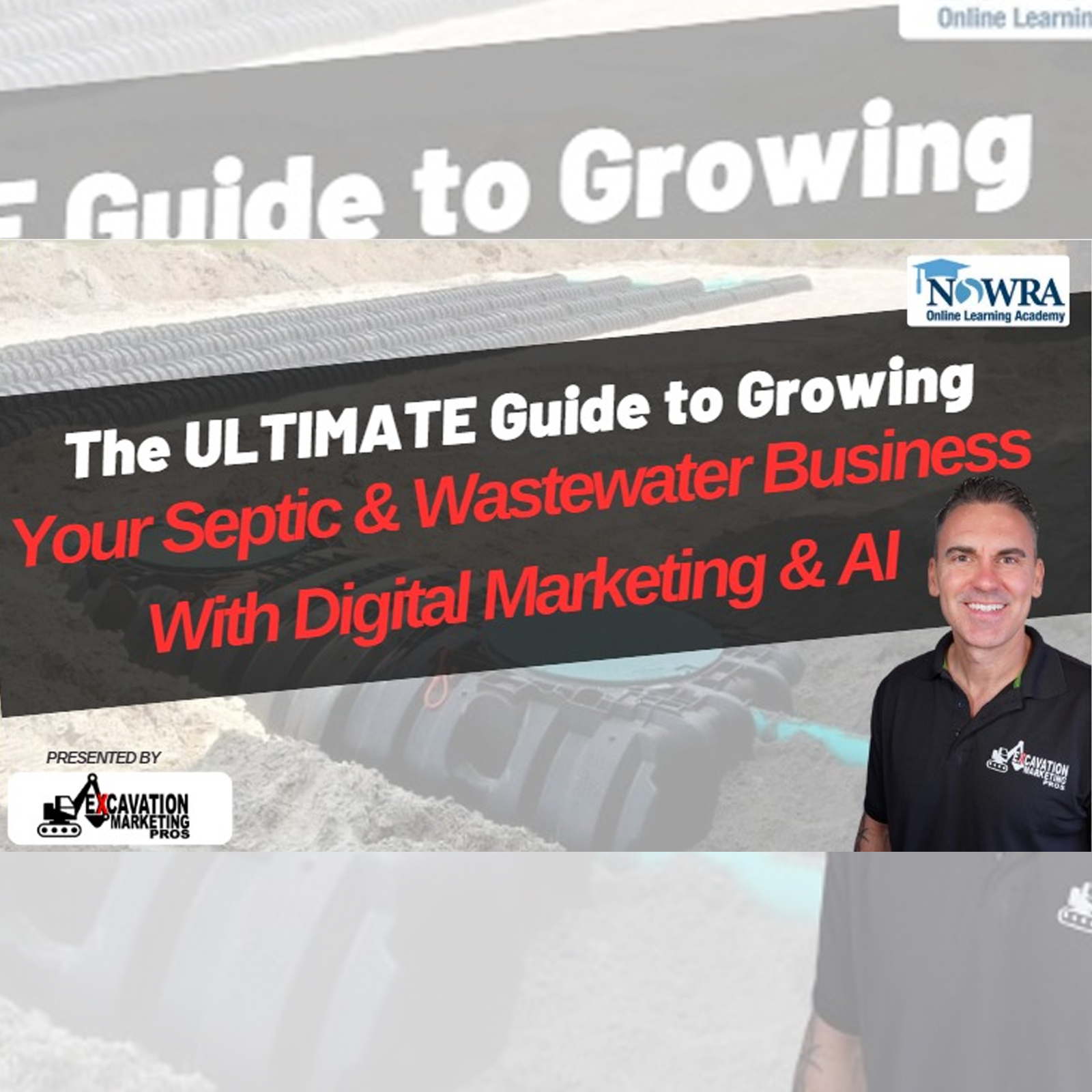 cover of episode Guide To Growing Your Septic Business With Digital Marketing & AI - Live With NOWRA