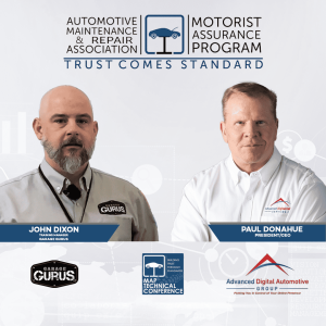 Interview with John Dixon Garage Gurus and Paul Donahue Advanced Digital Automotive Group