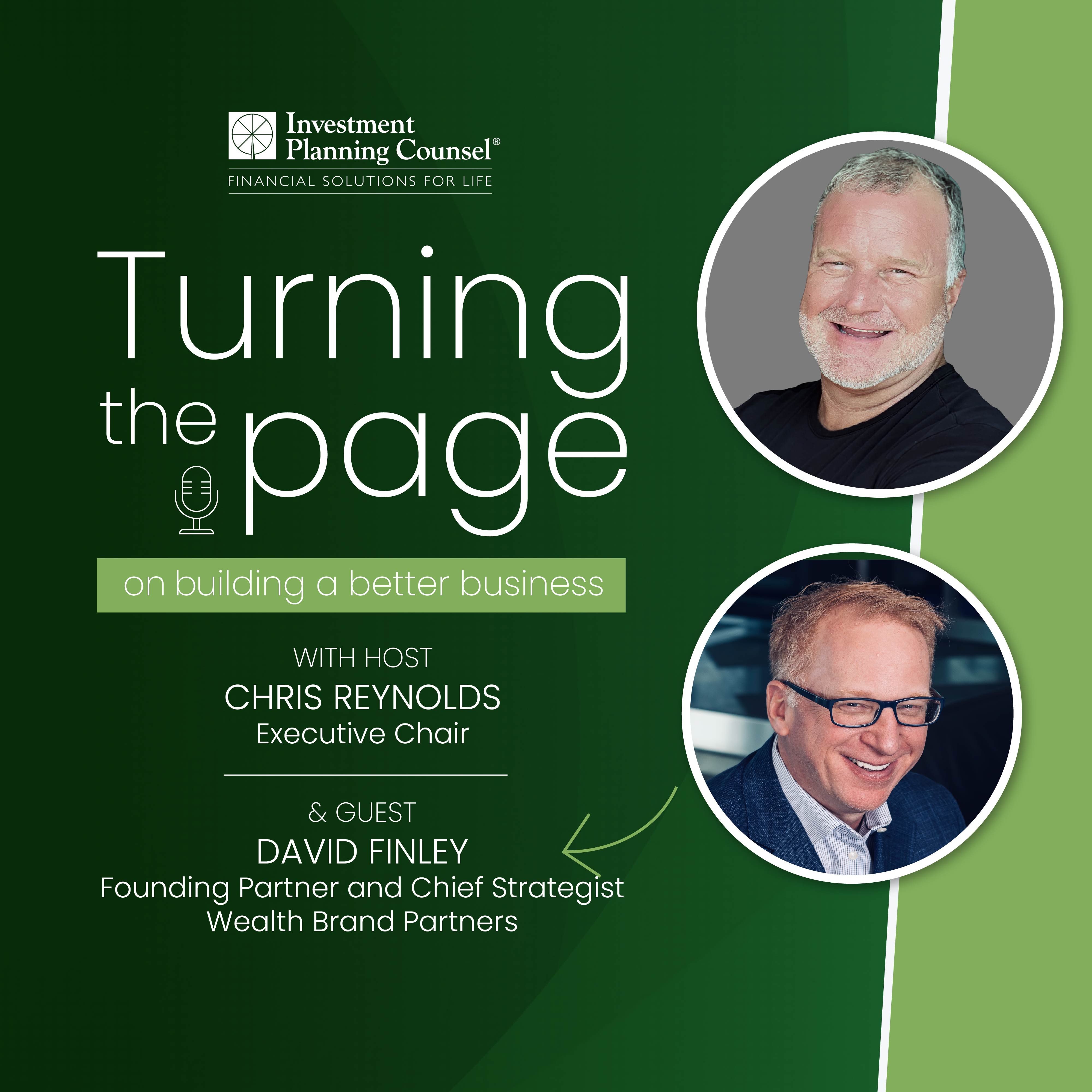 Chris discusses brand positioning with David Finley to make your brand stand out