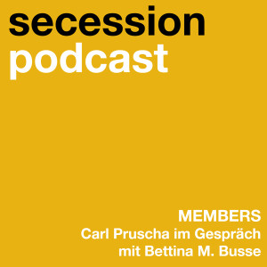 Members: Carl Pruscha im Gespräch mit Bettina M. Busse