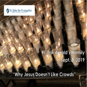 Why Jesus Doesn’t Like Crowds (Fr. Erik Arnold, 09/08/2019)