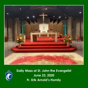 Daily Mass (Fr. Erik Arnold, 6/23/2020)