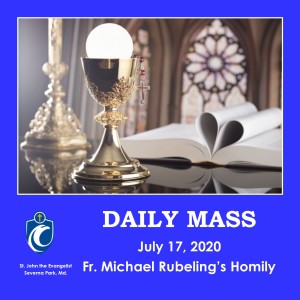 Daily Mass (Fr. Michael Rubeling, 7/17/2020)