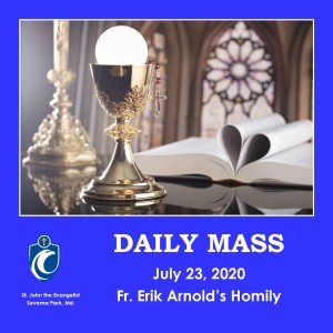 Daily Mass (Fr. Erik Arnold, 7/23/2020)