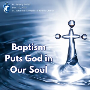 Baptism Puts God in Our Soul (Fr. Jeremy Smith, 12/10/2023)