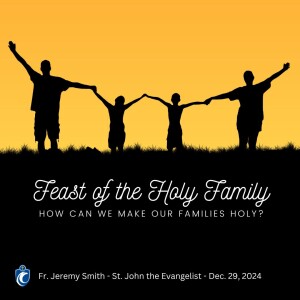 How Can We Make Our Families Holy? (Fr. Jeremy Smith, 12/29/2024)