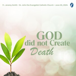 God Did Not Create Death (Fr. Jeremy Smith, 6/30/2024)