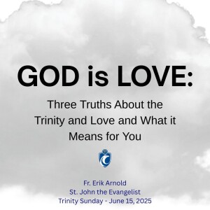 God is Love: Three Truths About the Trinity and Love, and What it Means for You (Fr. Erik Arnold, 6/15/2025)