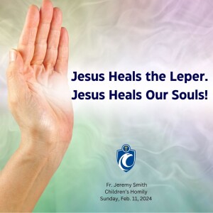 Jesus Heals the Leper. Jesus Heals Our Souls! Children's Homily (Fr. Jeremy Smith, 2/11/2024)