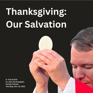 Thanksgiving: Our Salvation (Fr. Erik Arnold, 11/23/2023)