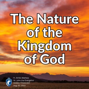 The Nature of the Kingdom of God (Fr. Brillis Mathew, 8/20/2023)