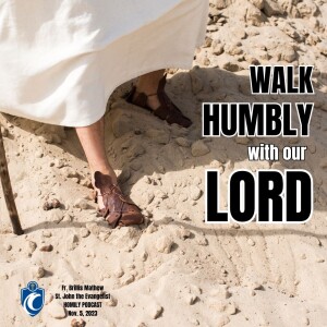 Walk Humbly With Our Lord (Fr. Brillis Mathew, 11/5/2023)