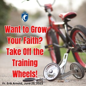 Want to Grow Your Faith? Take Off the Training Wheels! (Fr. Erik Arnold, 6/25/2023)
