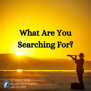 What Are You Searching For? (Fr. Jeremy Smith, 1/14/2024)