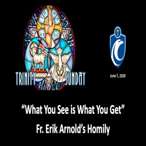 What You See is What You Get (Fr. Erik Arnold, 6/7/2020)