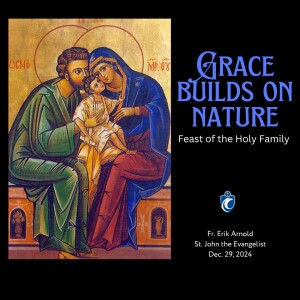 Grace Builds on Nature (Fr. Erik Arnold, 12/29/2024)