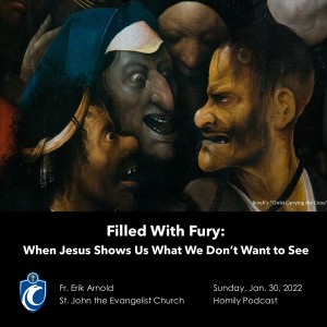 Filled With Fury: When Jesus Shows Us What We Don’t Want to See (Fr. Erik Arnold, 1/30/2022)